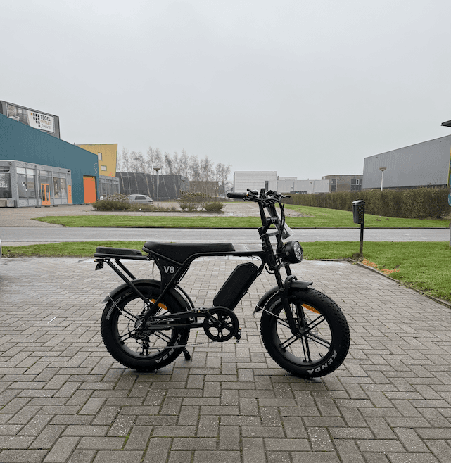 Fatbike - Elektrische fatbike met V8 frame en KENDA banden