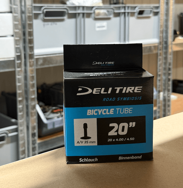 Binnenband terugplaatsen in fatbike buitenband